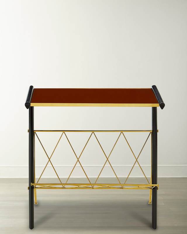 Trocadero Magazine Side Table